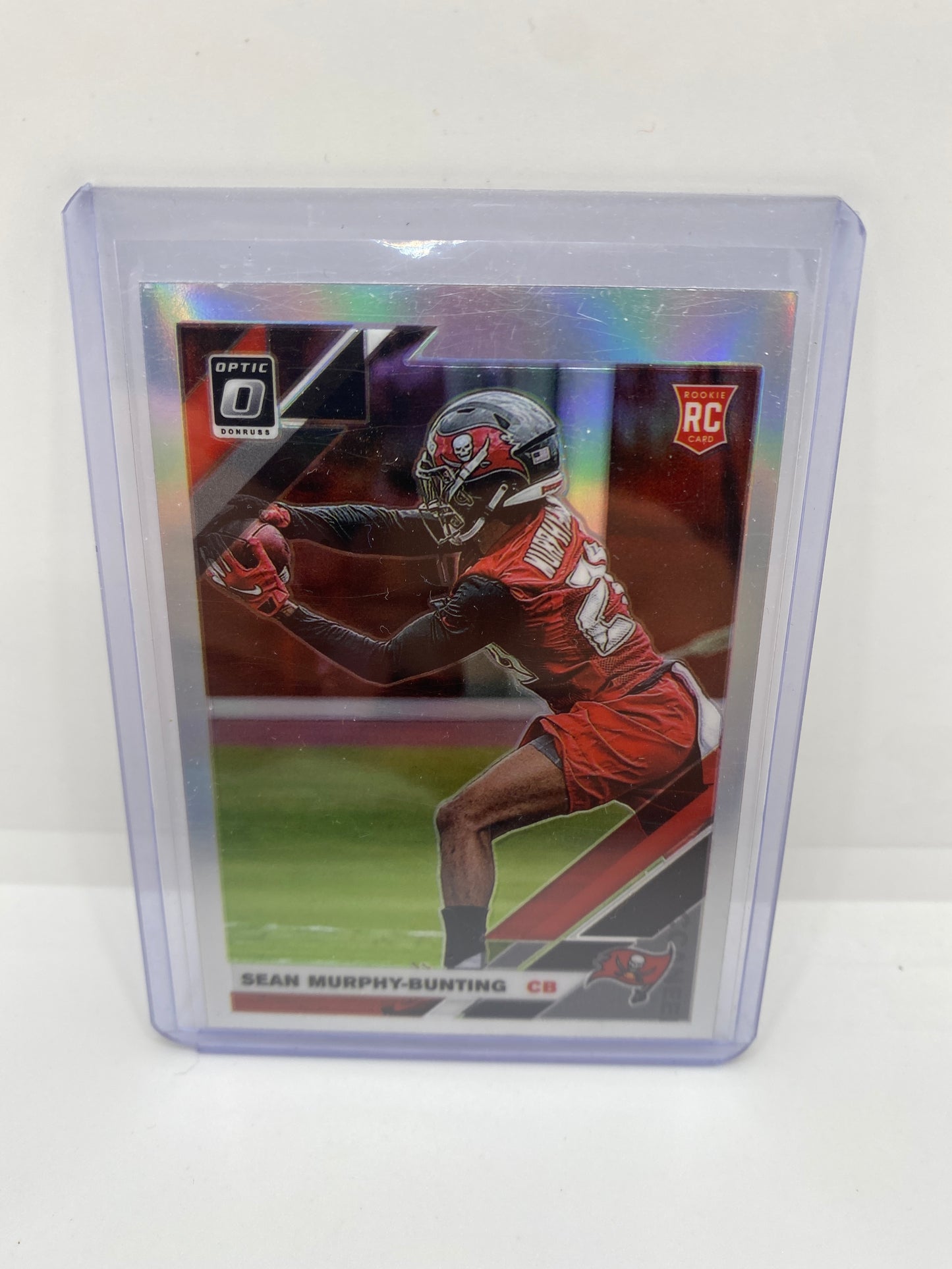 2019 Donruss Optic Football Holo Parallel #118 Sean Murphy-Bunting ROOKIE RC