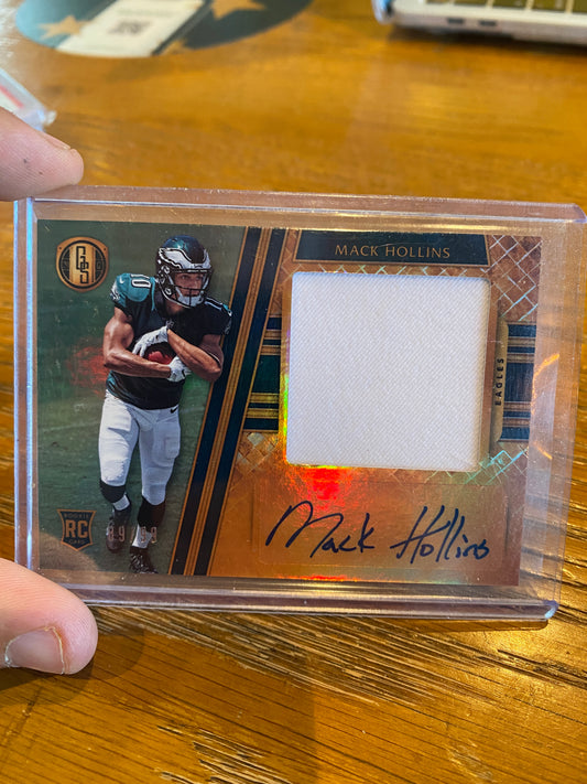 2017 Gold Standard Mack Hollins RC Auto
