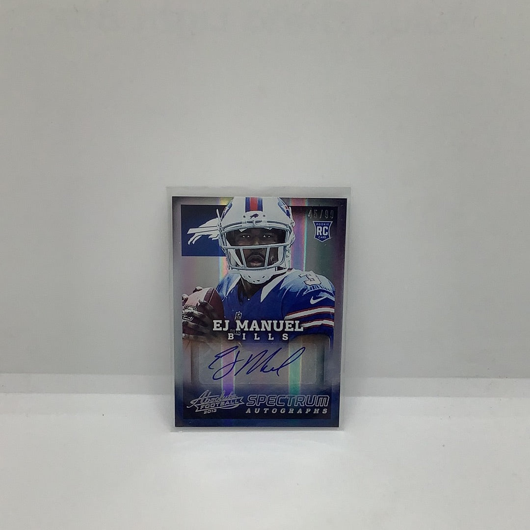 2013 Panini Absolute Auto Ej Manuel
