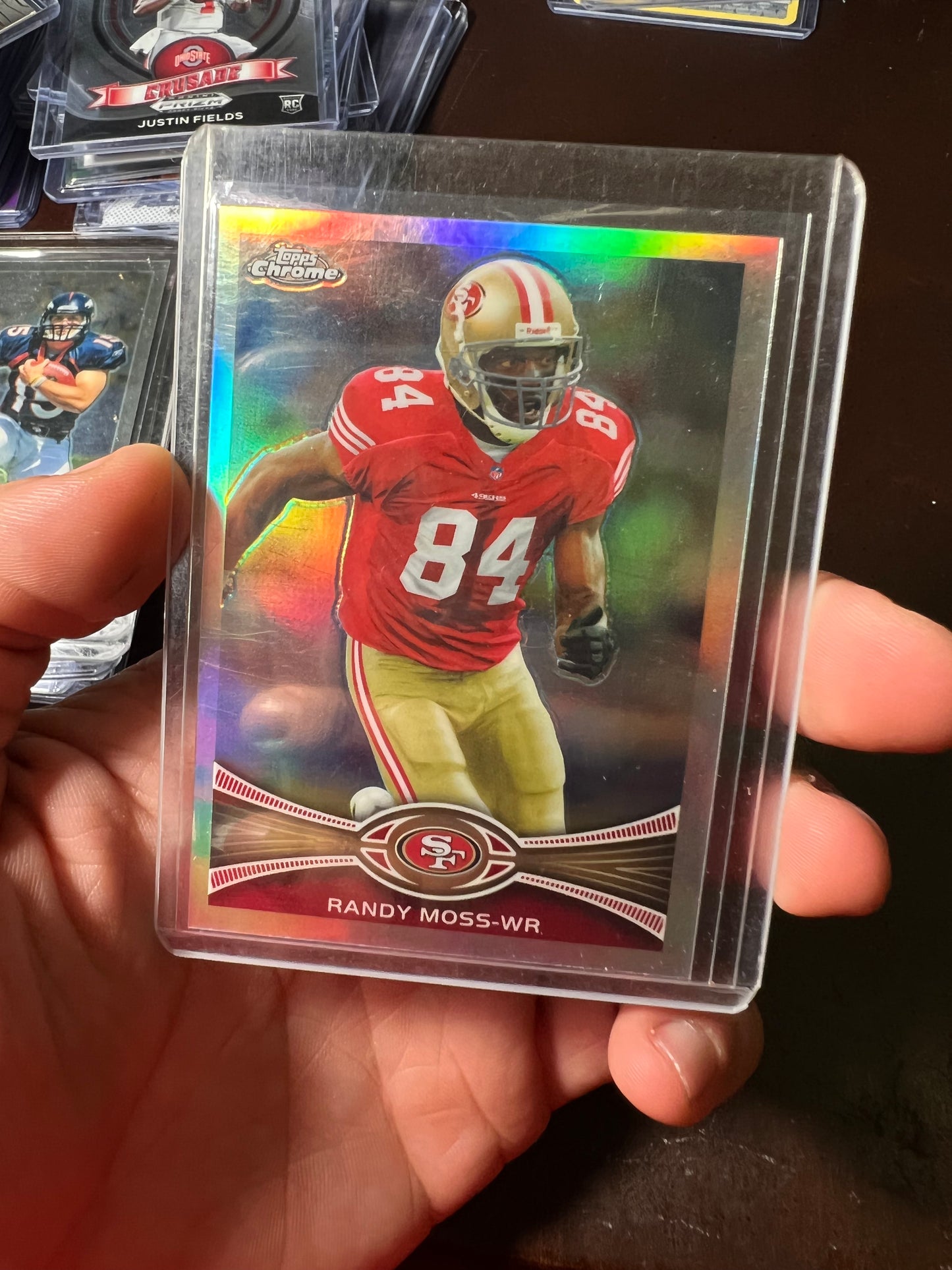 2013 Topps Chrome Randy Moss Refractor