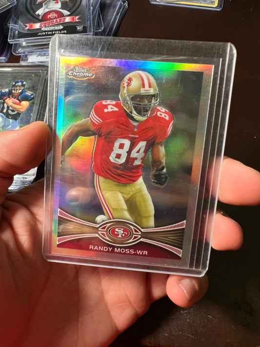 2013 Topps Chrome Randy Moss Refractor
