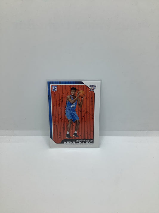 2018-19 Hoops Hamidou Diallo RC Blue Orange/Green