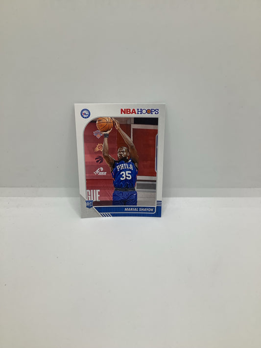 2019-20 Hoops Marial Shayok RC