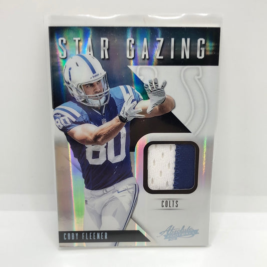Coby Fleener 2012 Absolute Star Gazing Prime Patch /49
