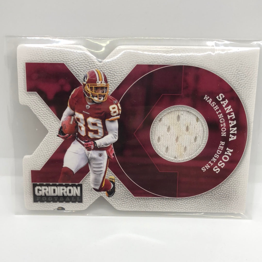 Santana Moss 2012 Gridiron Die Cut Jsy /49
