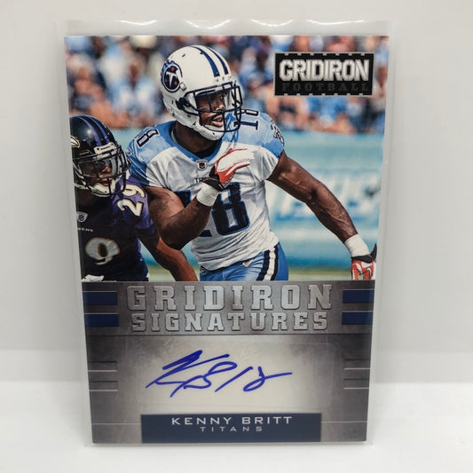Kenny Britt 2012 Gridiron Signatures Auto /25