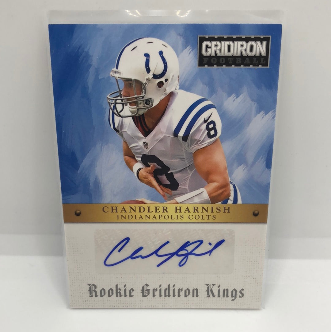 Chandler Harnish 2012 Gridiron Kings Rc Auto /99