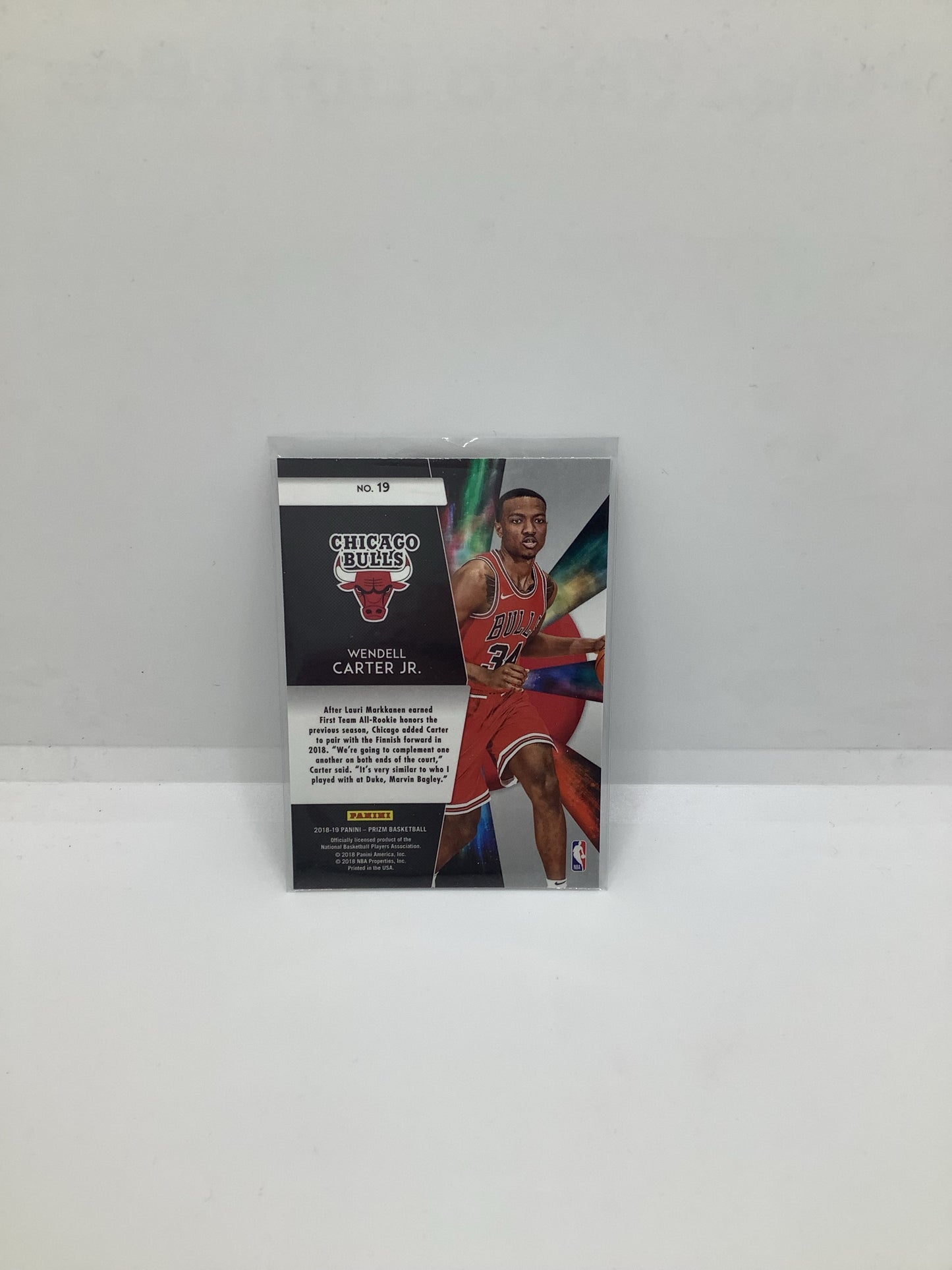 2018-19 Prizm Wendell Carter Jr. Red