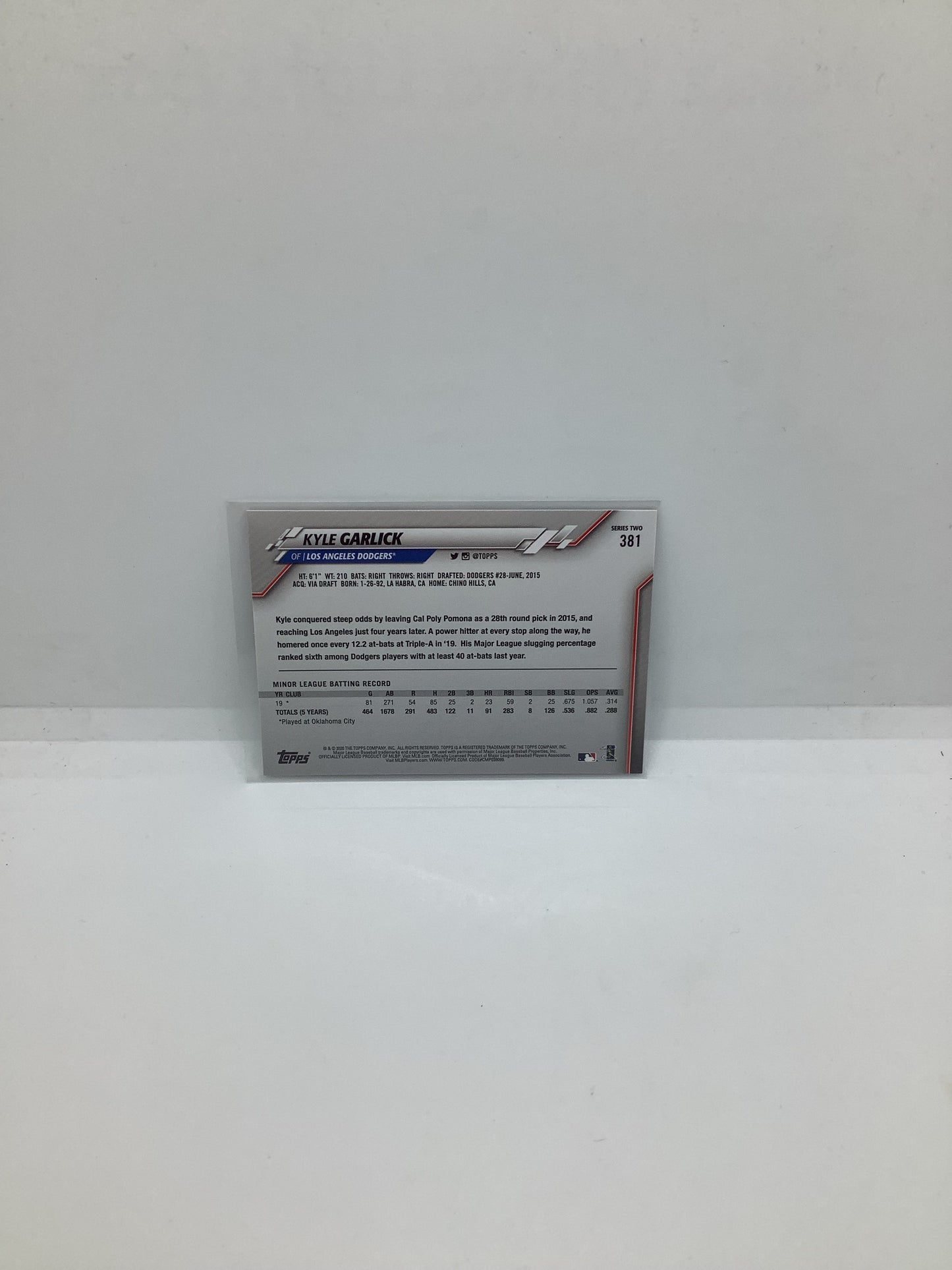 2020 Kyle Garlick RC