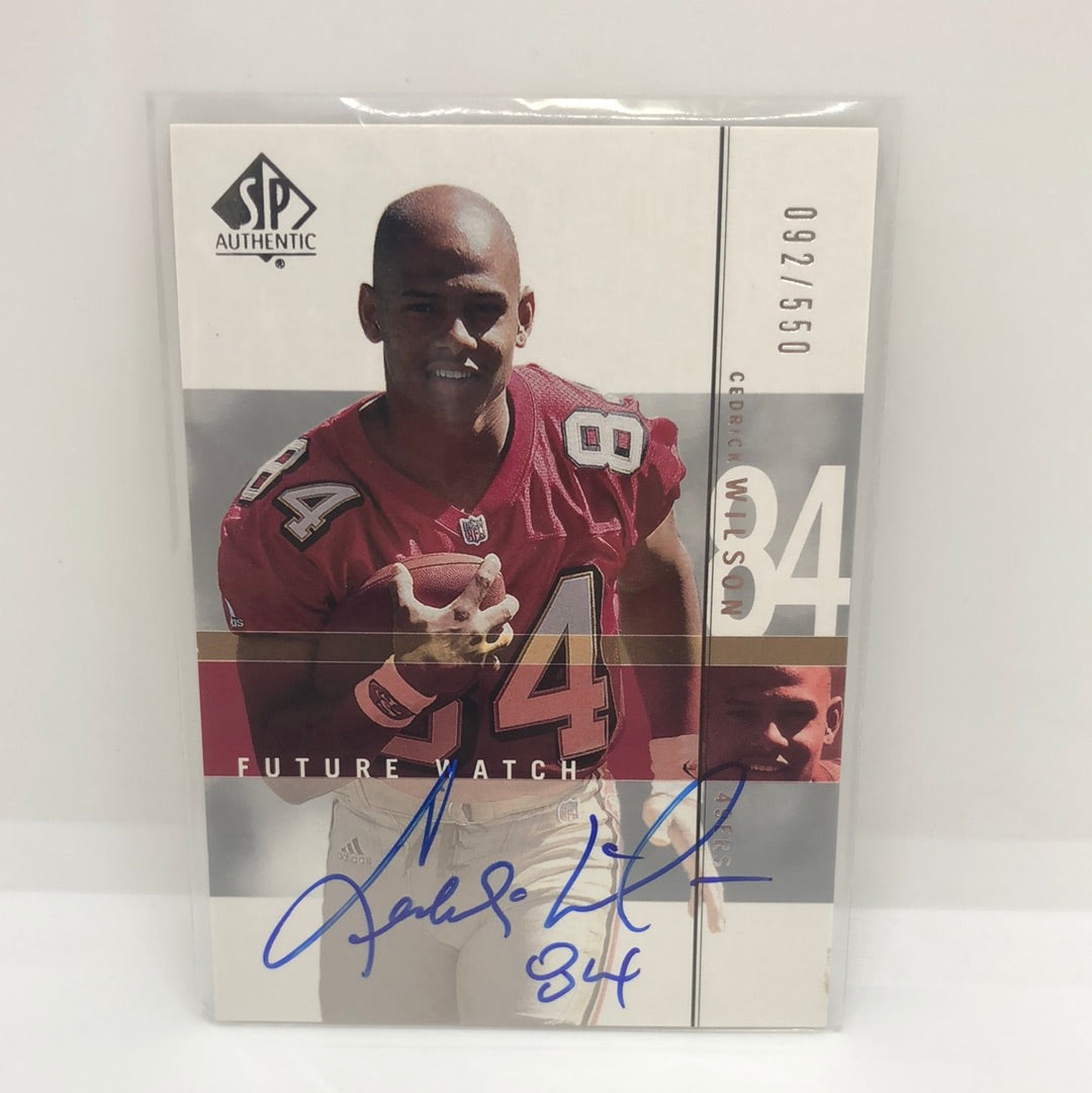 Cedrick Wilson SP Authentic Rc Auto /550