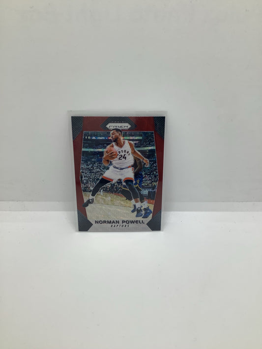 2017-18 Prizm Norman Powell Red Holo