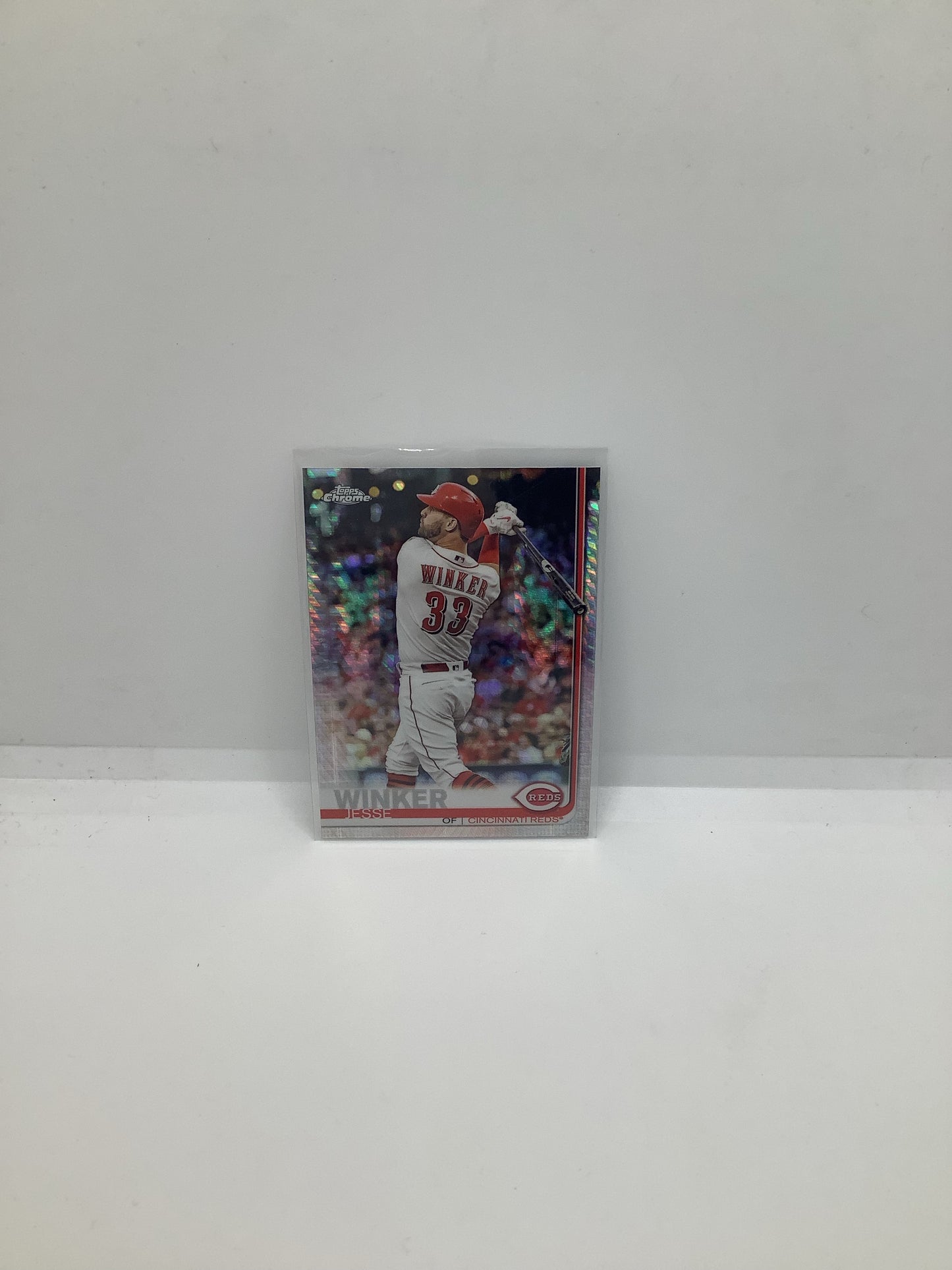 2019 Topps Chrome Refractor Jesse Winker