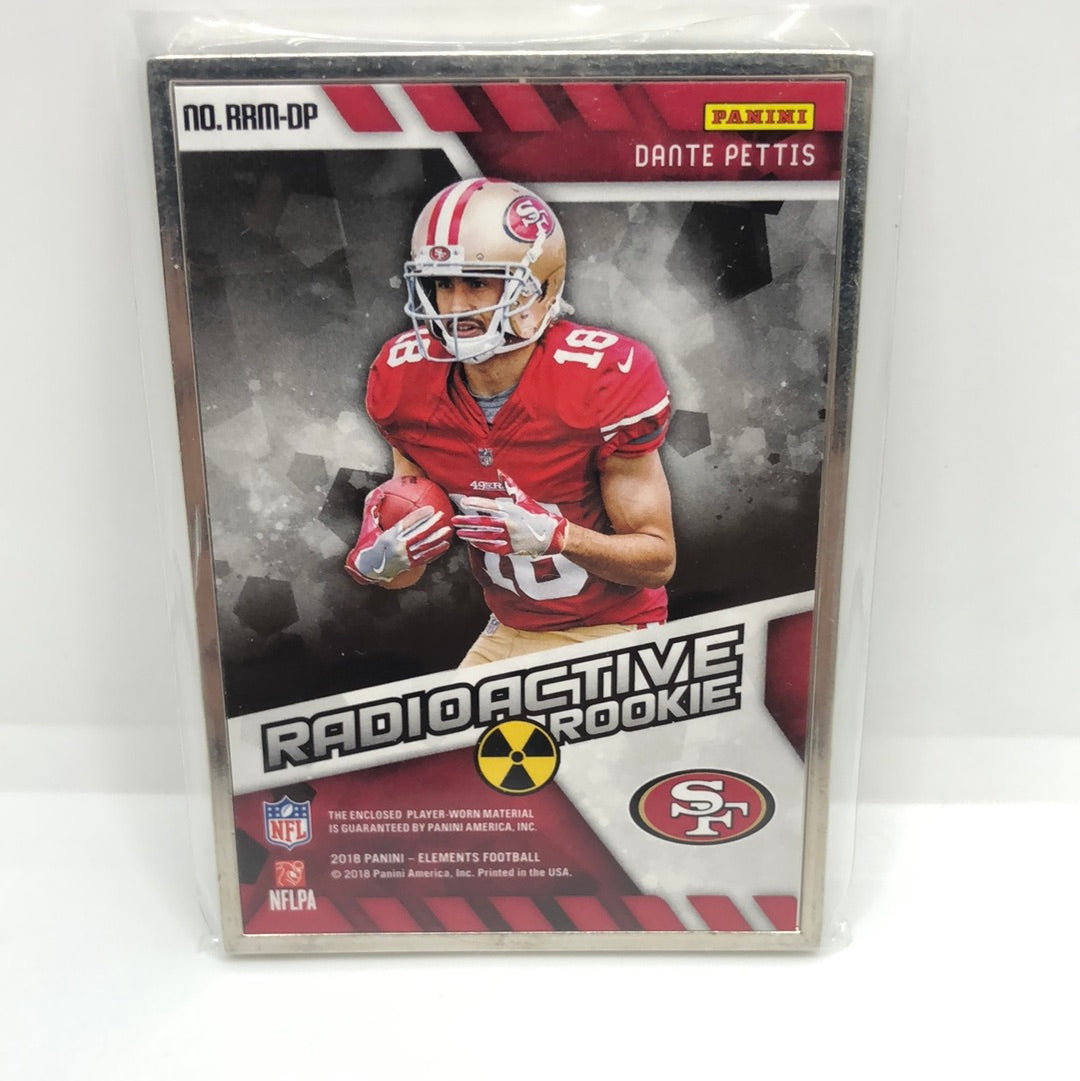 Dante Pettis 2018 Elements Radioactive METAL Jsy /125