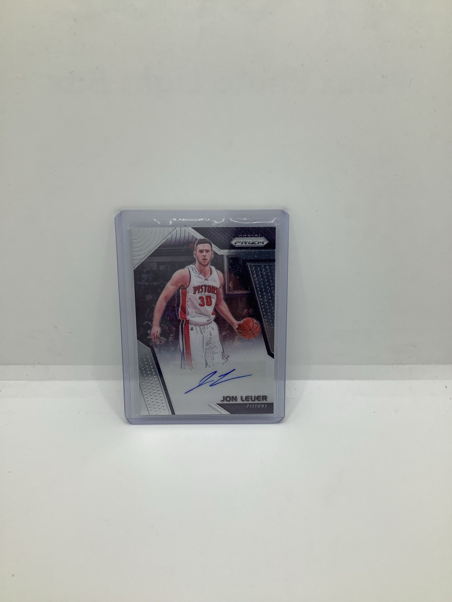 2017-18 Prizm Jon Leuer Silver Auto