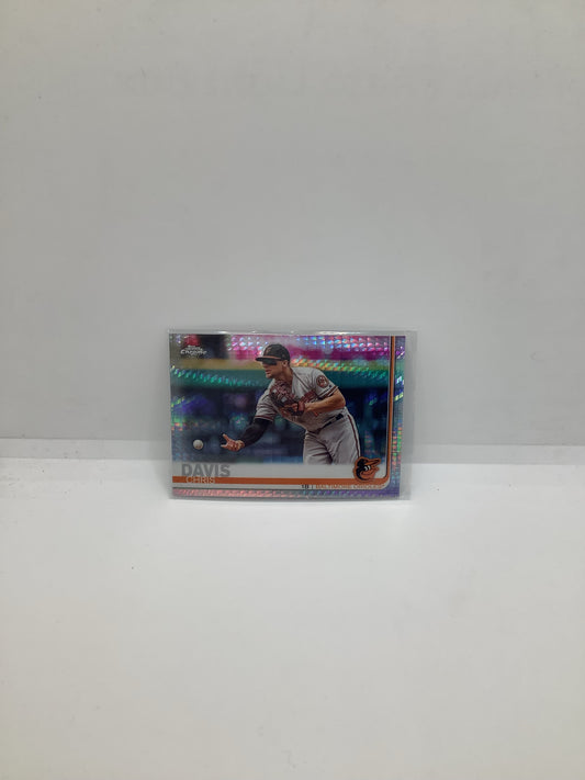 2019 Topps Chrome Refractor Chris Davis