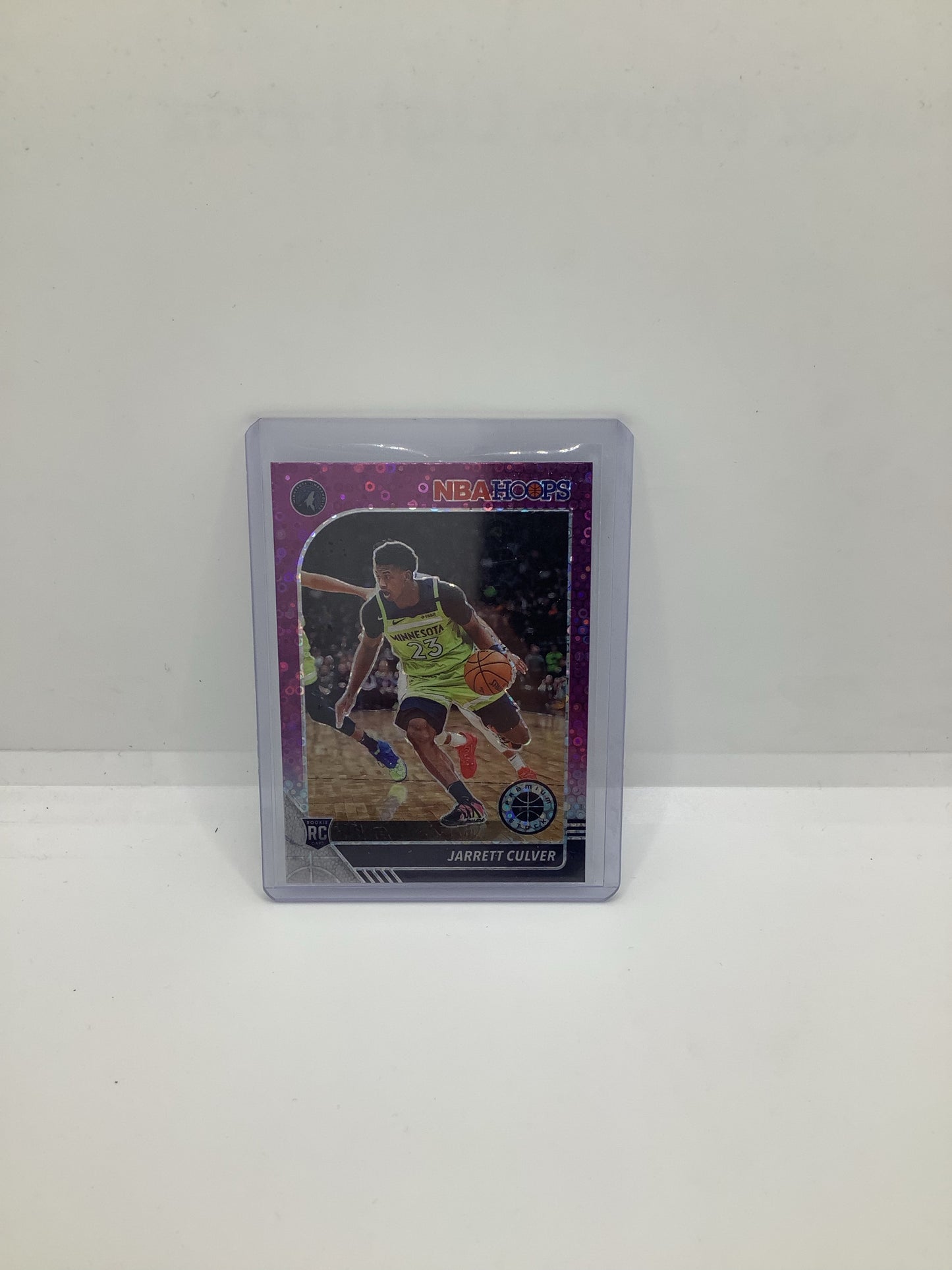2019-20 Hoops Premium Stock Jarrett Culver RC Purple