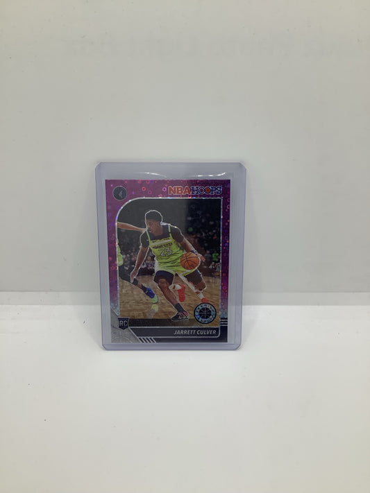 2019-20 Hoops Premium Stock Jarrett Culver RC Purple