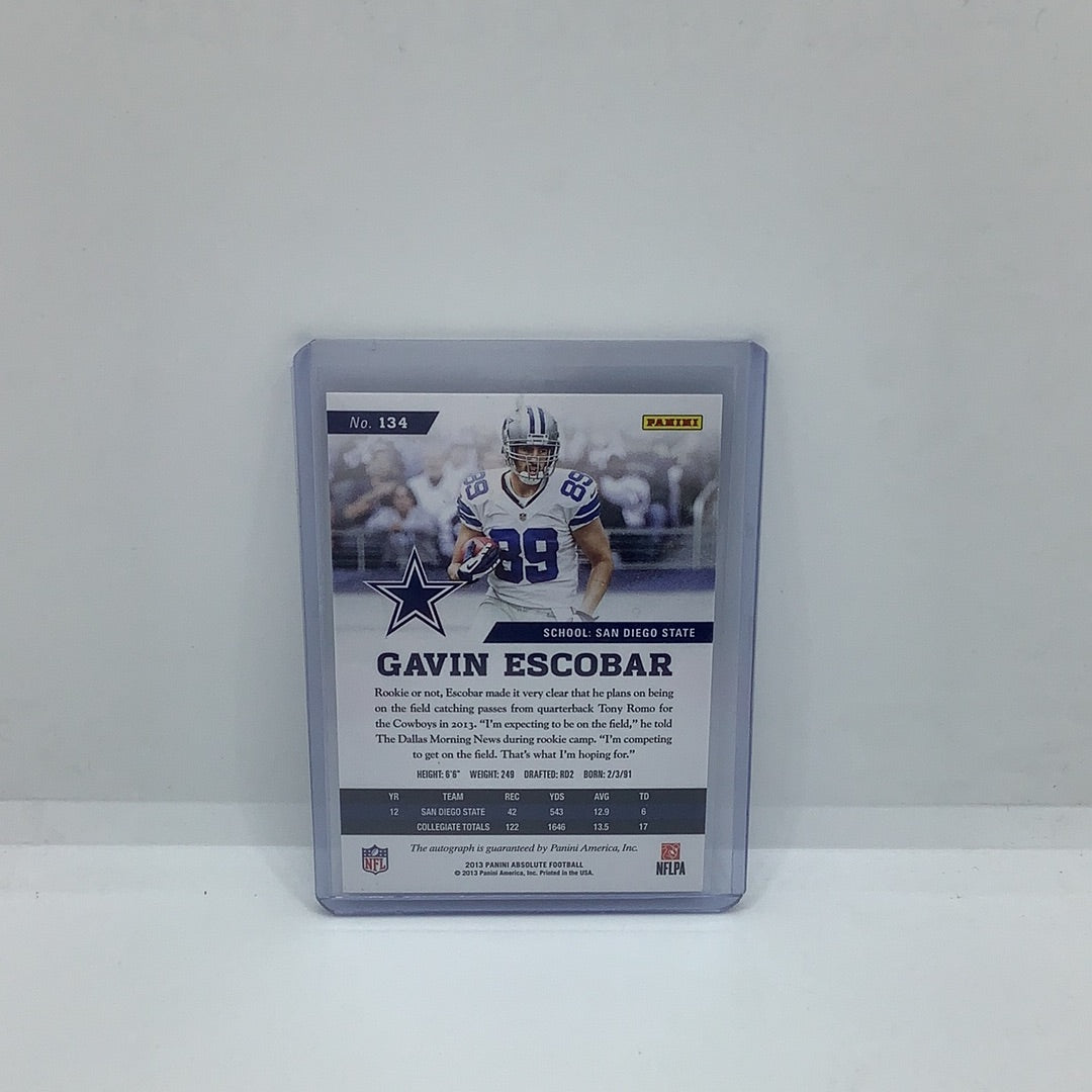 2013 Panini Absolute Auto Gavin Escobar