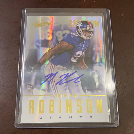 Adrien Robinson 2013 Absolute Memorbilia Autograph