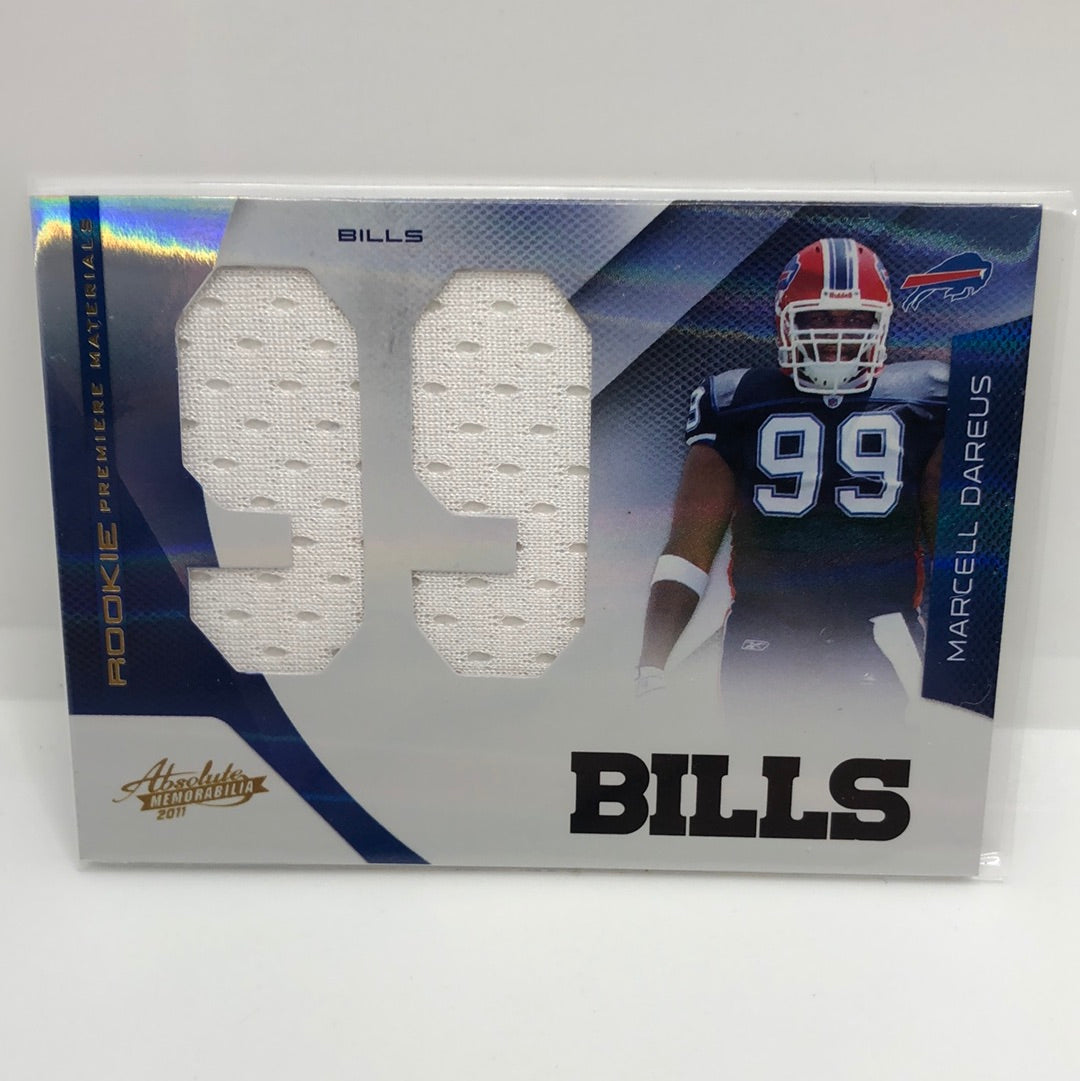 Marcell Dareus 2011 Absolute RPM Jumbo jsy /50