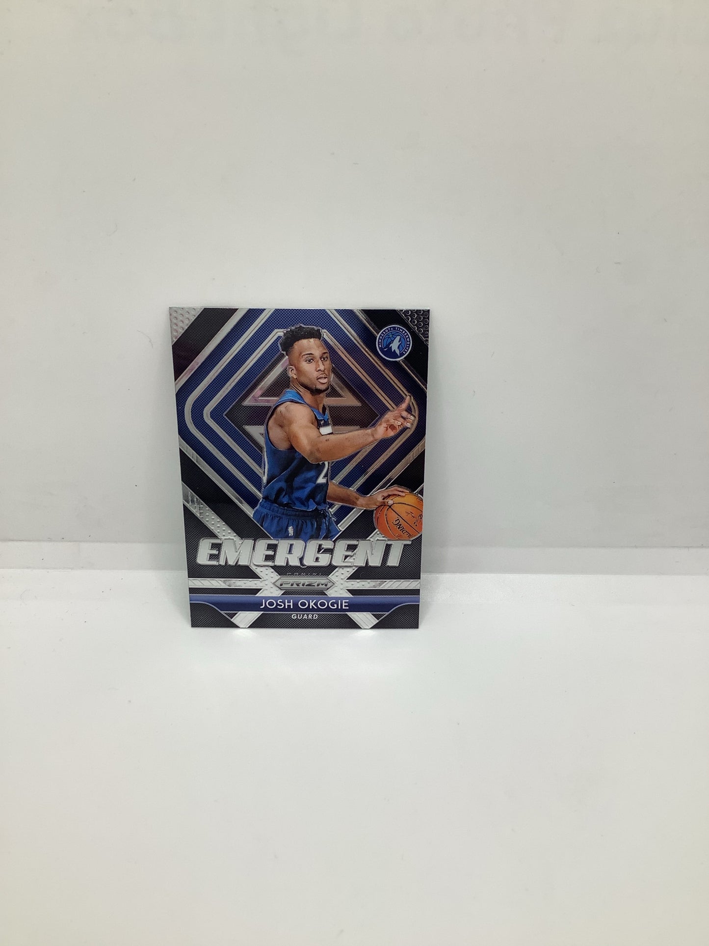 2018-19 Prizm Josh Okogie Blue Silver
