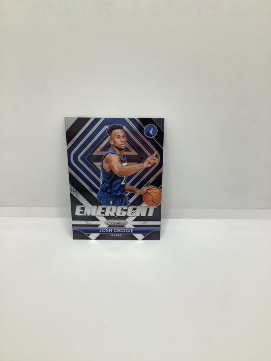 2018-19 Prizm Josh Okogie Blue Silver
