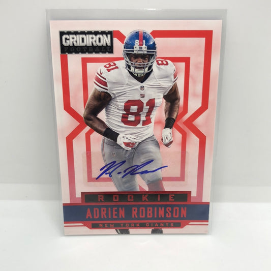 Adrien Robinson 2012 Gridiron Rc Auto /99