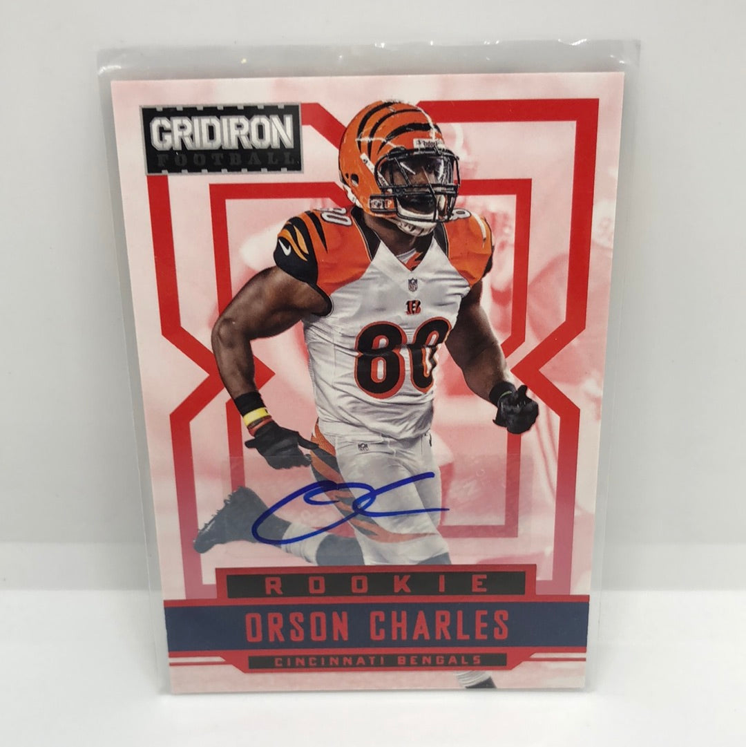 Orson Charles 2012 Gridiron Rc Auto /499
