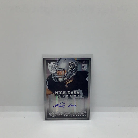 2013 Panini Absolute Auto Nick Kasa