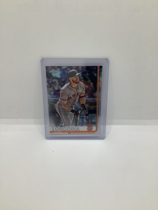 2019 Topps Evan Longoria Chrome