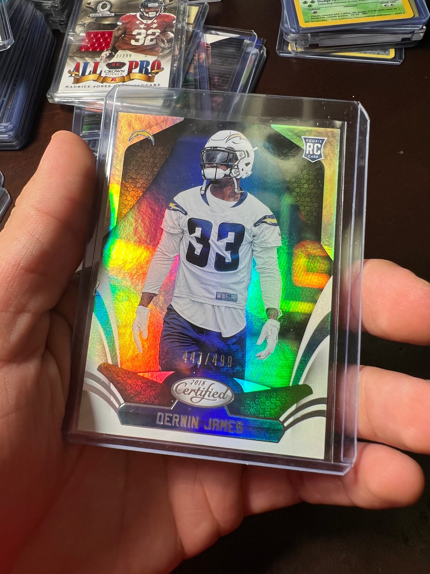 2018 Certified Derwin James RC /499 holo