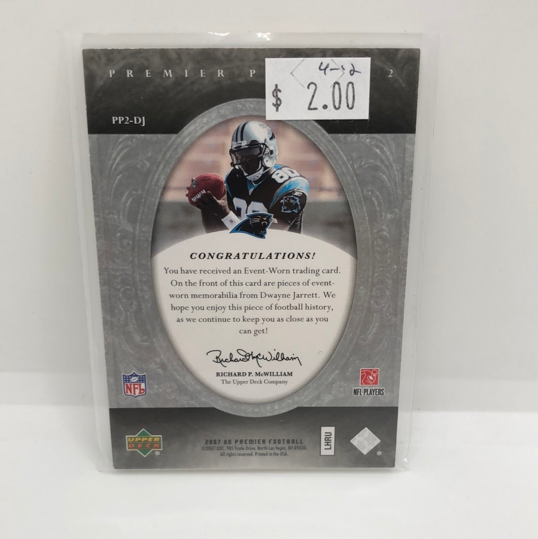 Dwayne Jarrett 2007 Premier Patches