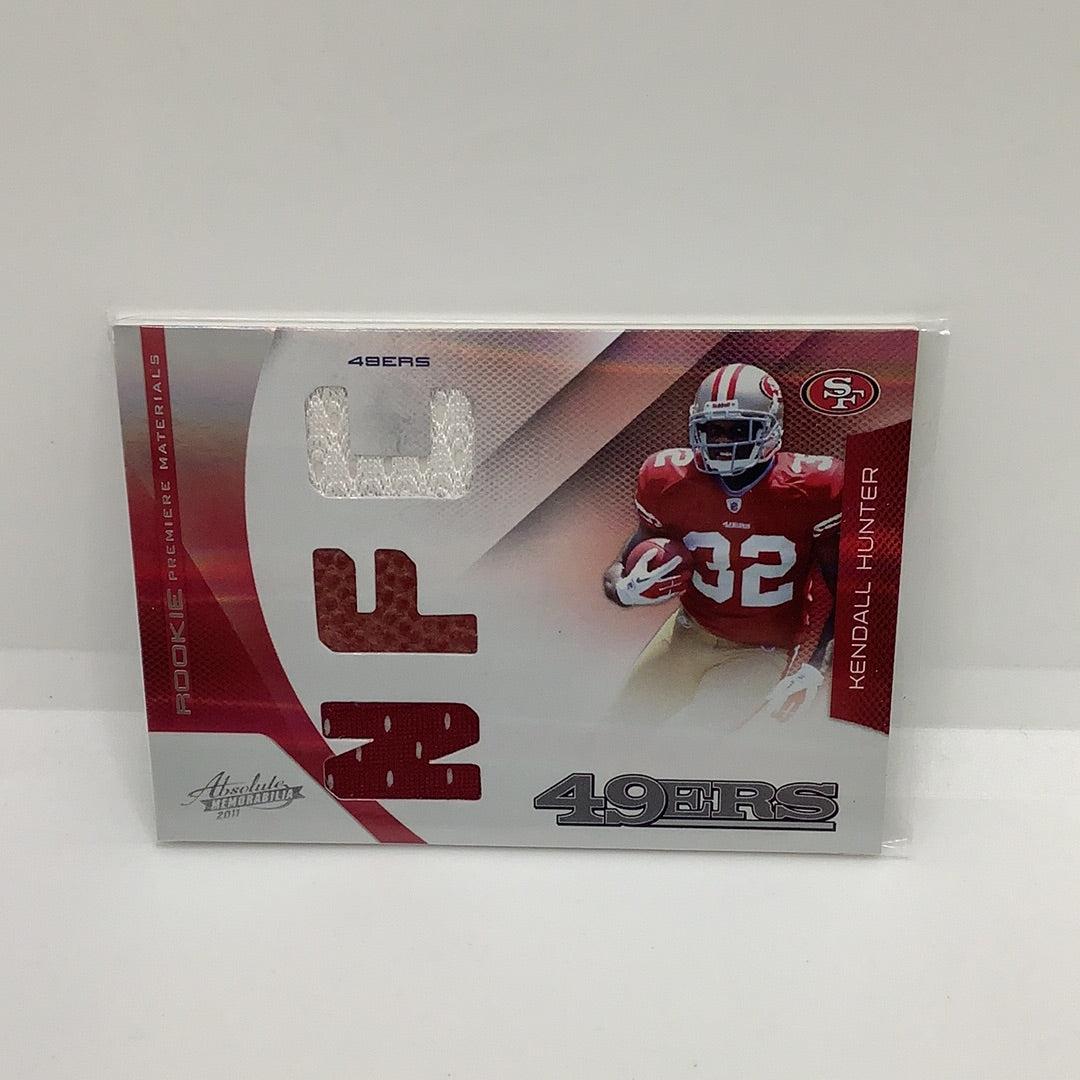 Kendall Hunter 2011 Absolute RPM Jsy /99
