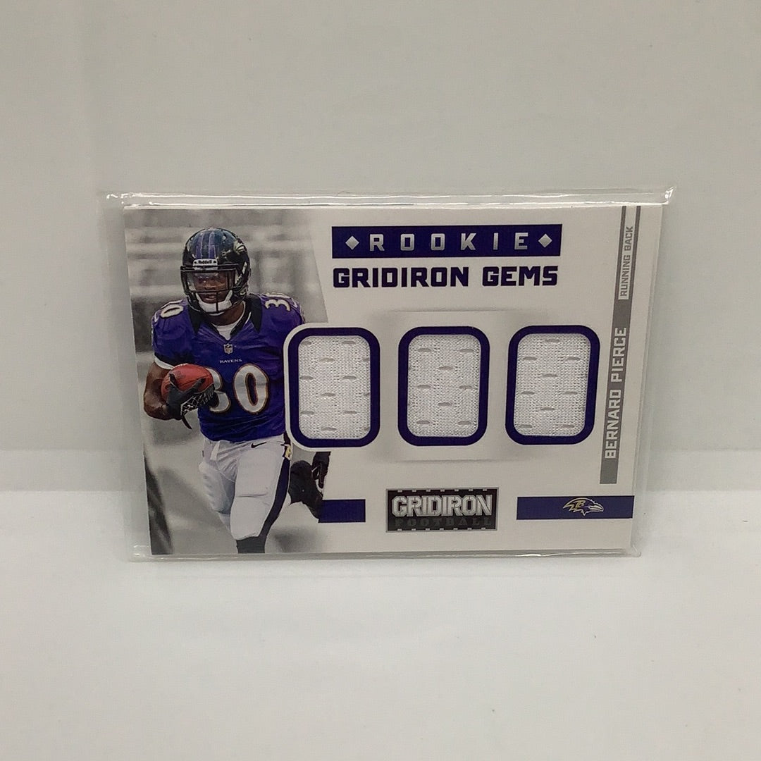 Bernard Pierce 2012 Gridiron Gems Jsy /199