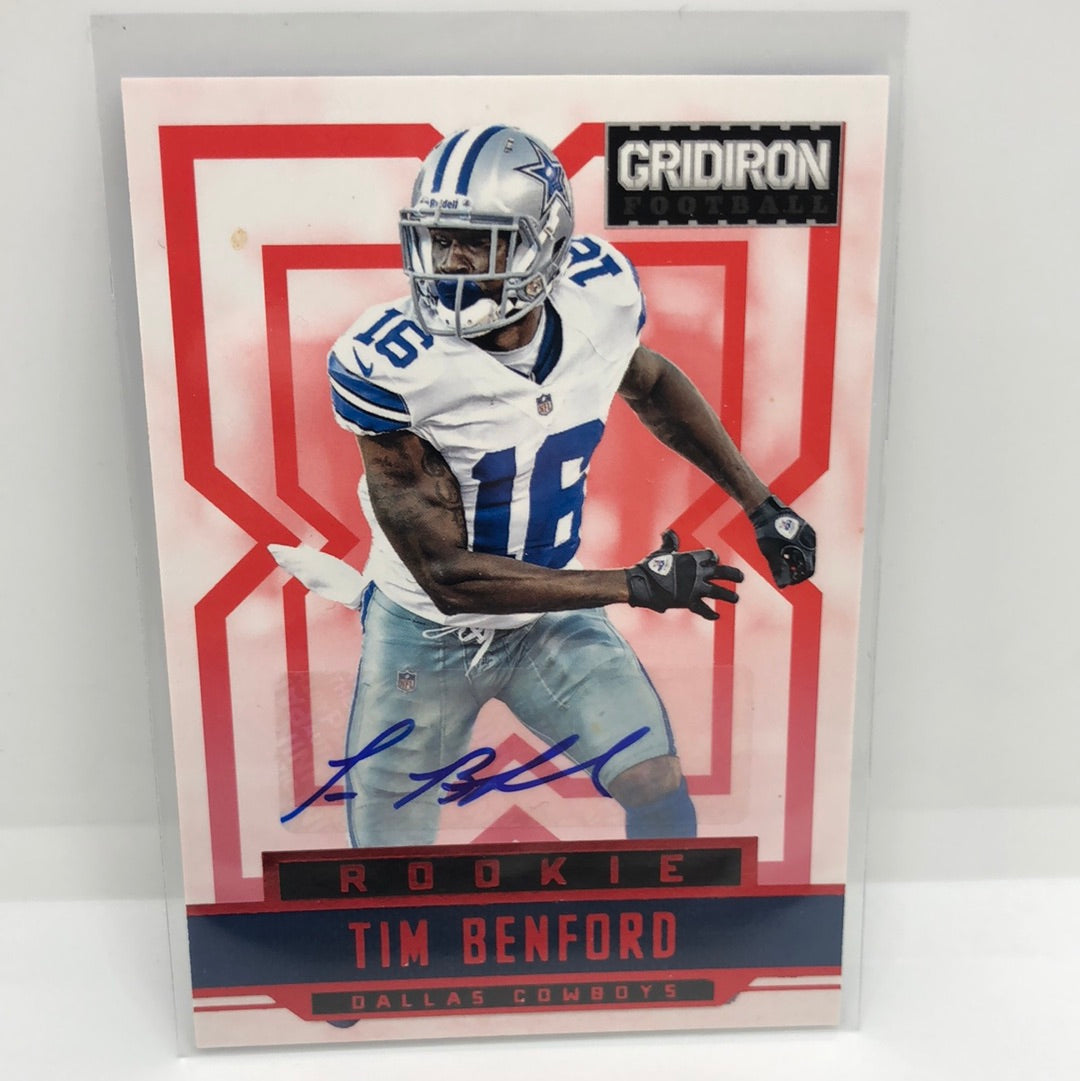 Tim Benford 2012 Gridiron Rc Auto /499