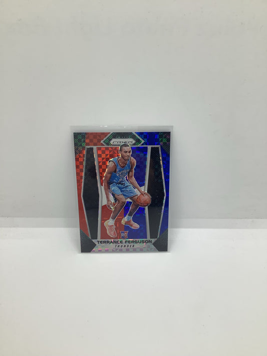 2017-18 Prizm Terrance Ferguson RC Red Blue Holo