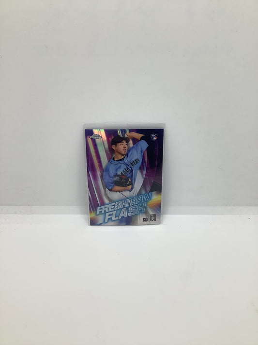 2019 Topps Chrome Refractor Yusei Kikuchi