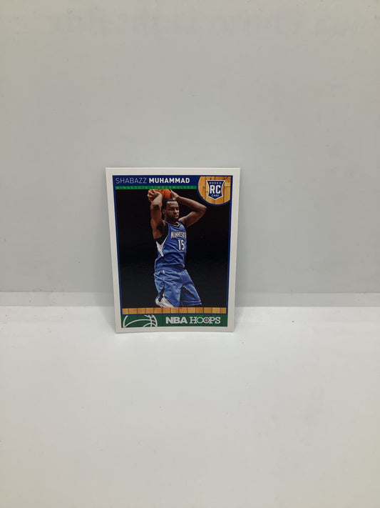 2013-14 Hoops Shabazz Muhammad RC Blue Green