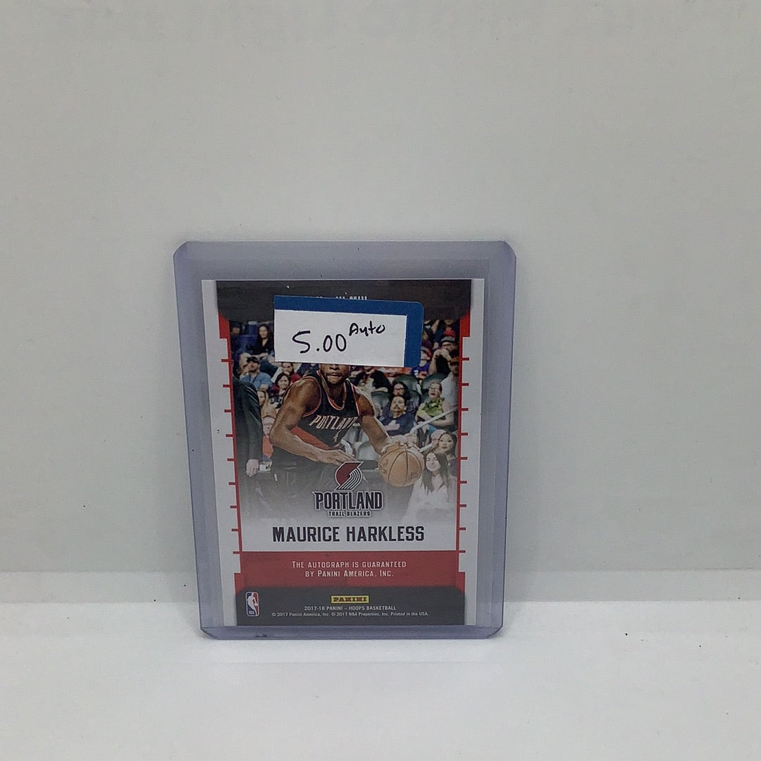 2017-18 Hoops Maurice Harkless Auto