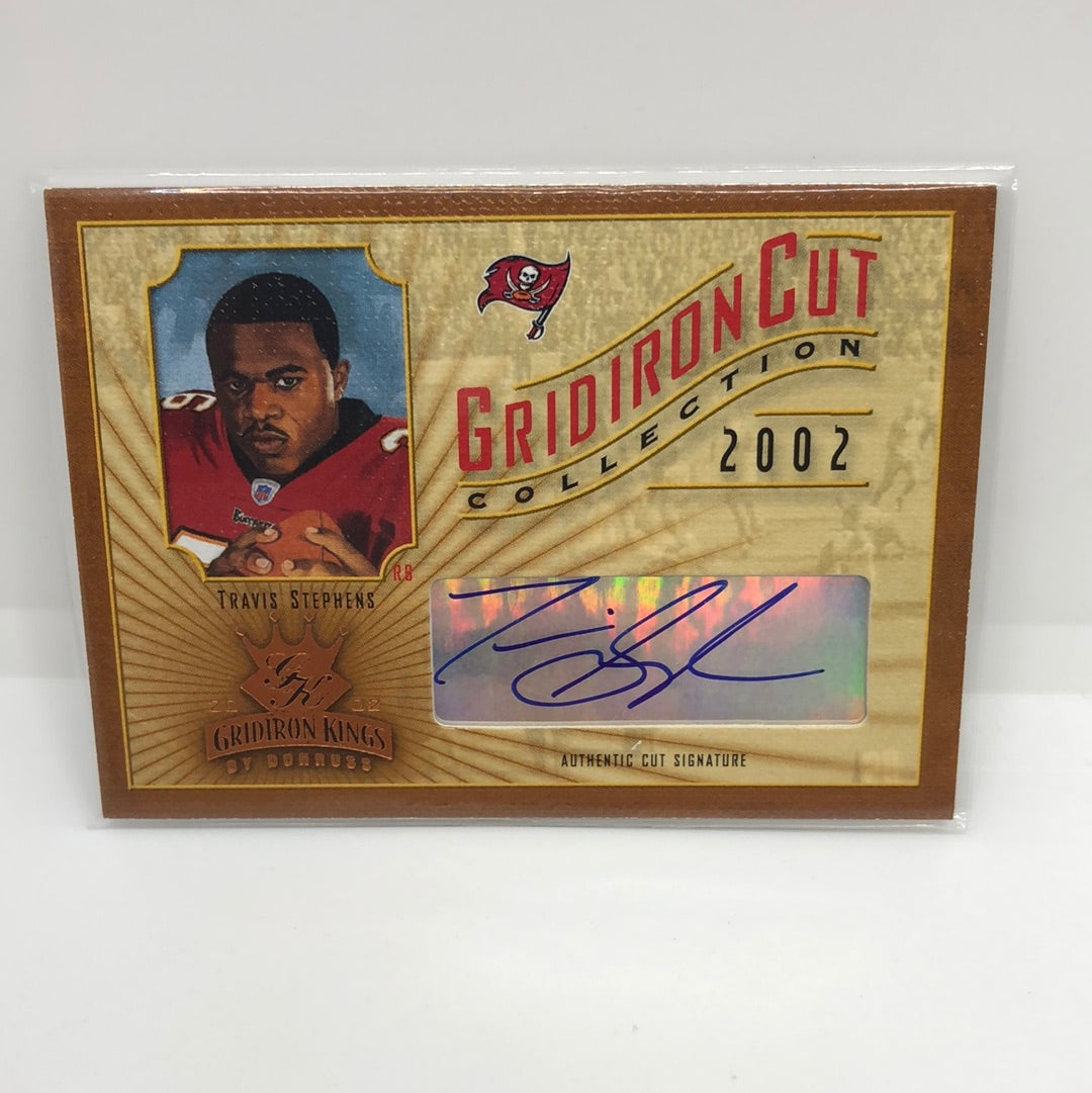 Travis Stephens 2002 Gridiron Kings Auto /400