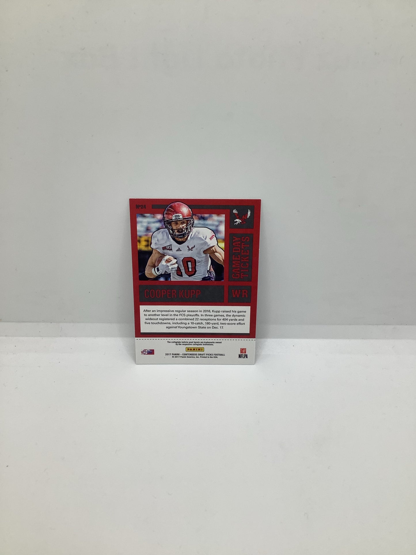 2017 Contenders Draft Picks Cooper Kupp Red