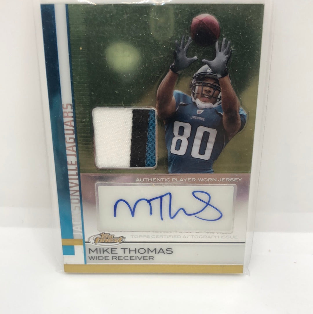 Mike Thomas 2009 Chrome Patch Auto /409