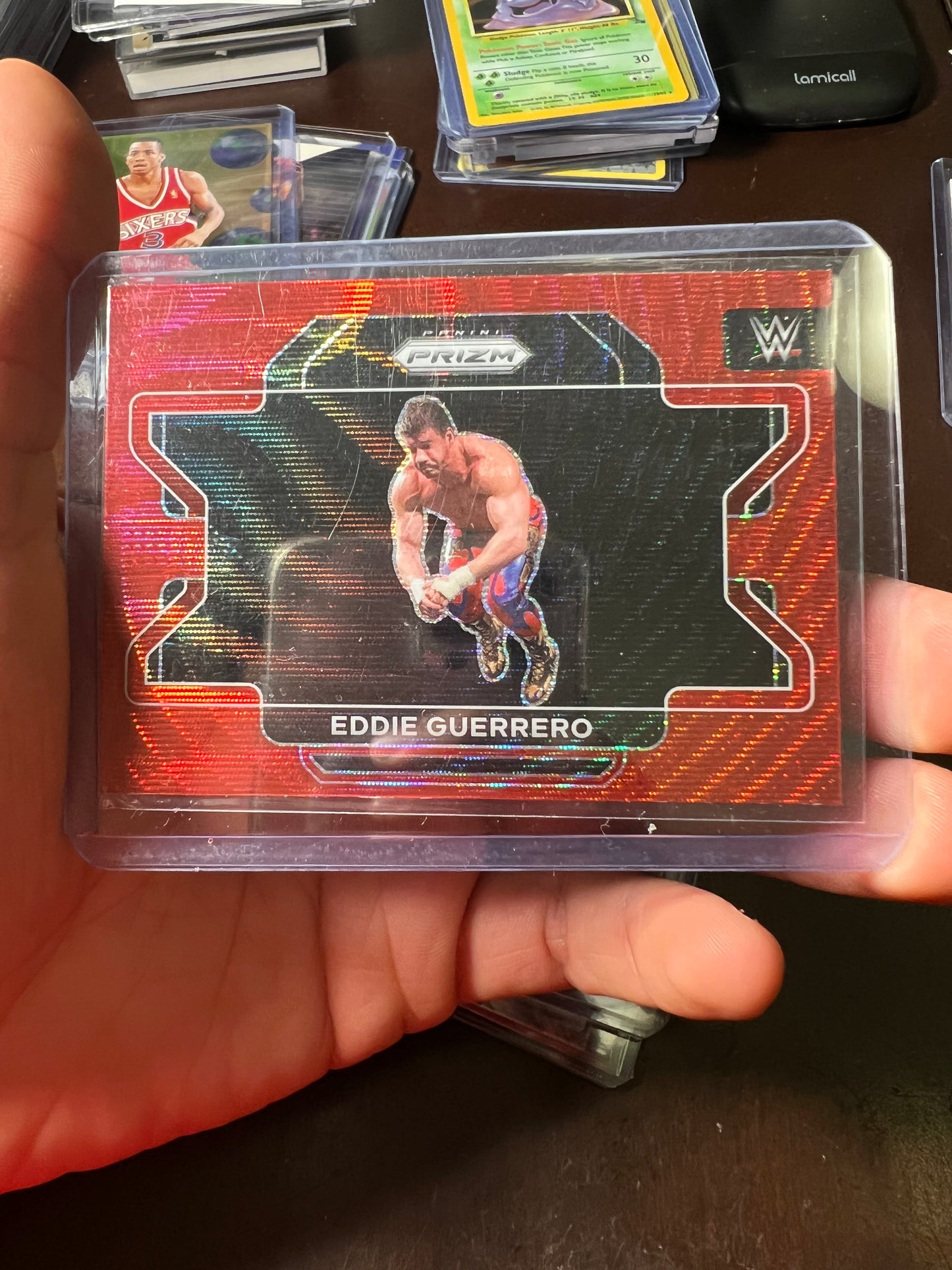 2021 Prizm Eddie Guerrero Red wave