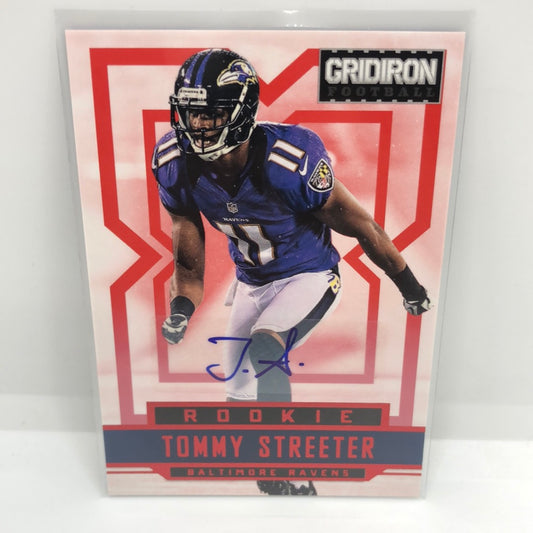 Tommy Streeter 2012 Gridiron Rc Auto /99