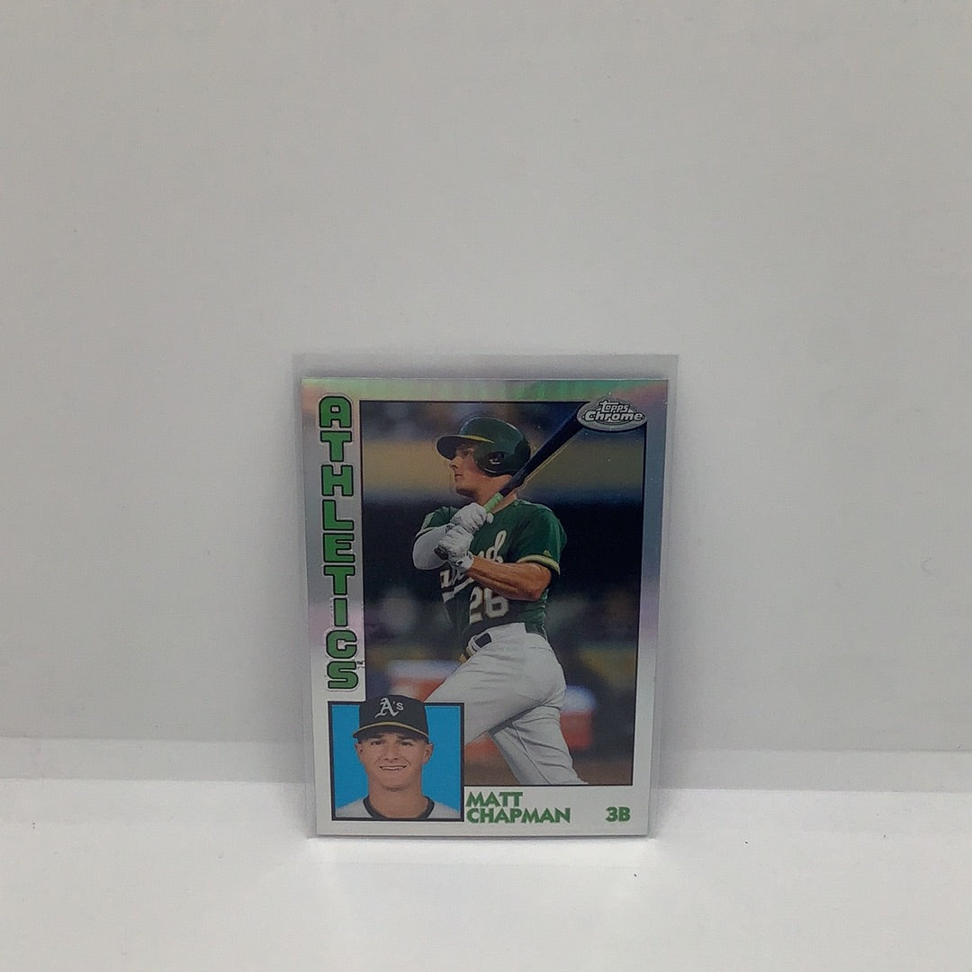2019 Topps Chrome Refractor Matt Chapman