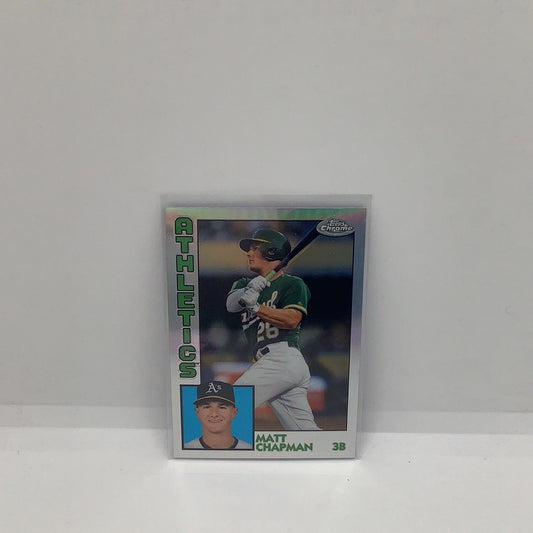 2019 Topps Chrome Refractor Matt Chapman
