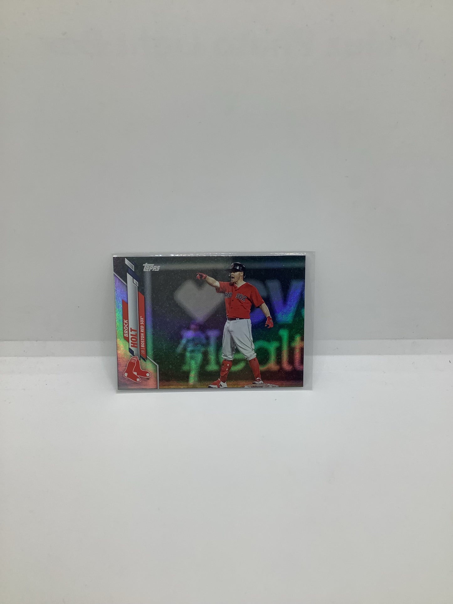 2020 Topps Brock Holt Holo