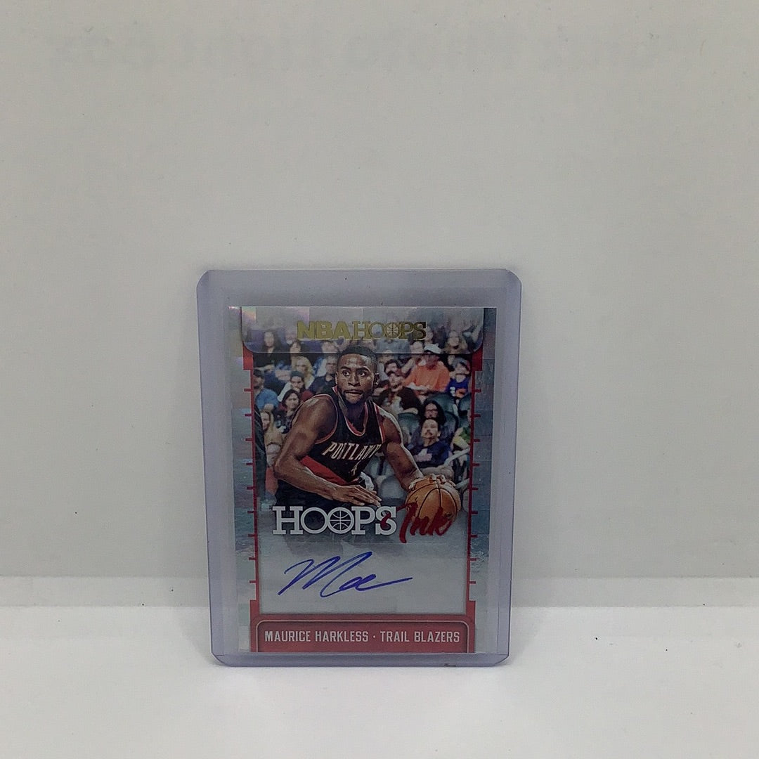 2017-18 Hoops Maurice Harkless Auto