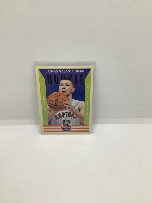 2012-13 Past and Present Jonas Valanciunas Green Blue