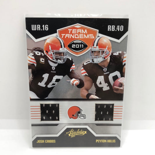 Cribbs / Hillis Tandems 2011 Jsy /50
